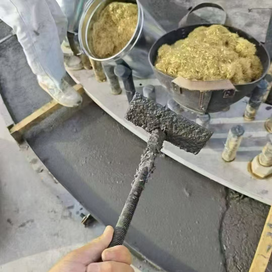 通榆C120钢纤维高强无收灌浆料 轧机压缩机汽轮机发电机锻压设备底座灌浆材料